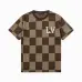 Louis Vuitton T-Shirts for AAAA Louis Vuitton T-Shirts Plaid Print #B46709