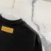 Louis Vuitton T-Shirts for AAAA Louis Vuitton T-Shirts Pure black Pure white #B46693