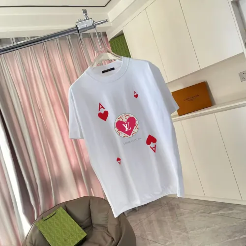 Louis Vuitton T-Shirts for AAAA Louis Vuitton T-Shirts Queen of Hearts Card 4 colors #B54118