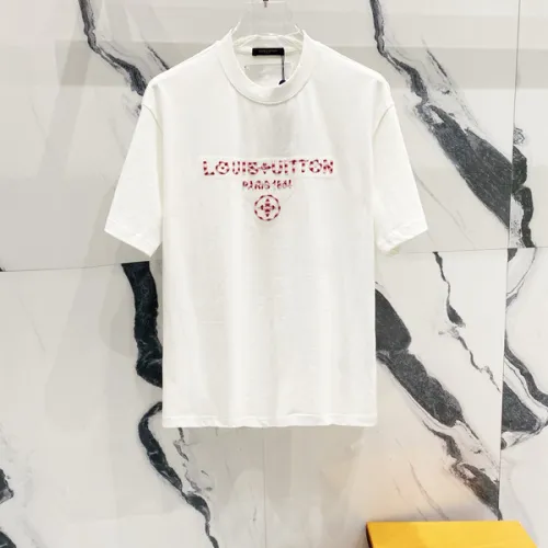Louis Vuitton T-Shirts for AAAA Louis Vuitton T-Shirts Weight:320g Black/White #B52970