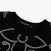 Louis Vuitton T-Shirts for AAAA Louis Vuitton T-Shirts embroidery Black/White #B46705
