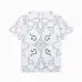Louis Vuitton T-Shirts for AAAA Louis Vuitton T-Shirts embroidery Black/White #B46705