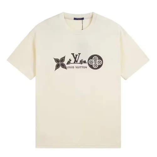 Louis Vuitton Men/Women T-shirts EUR/US Size 1:1 Quality White/Black #999934035