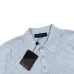 LV Hollow‑Out Jacquard Knit Short‑Sleeve Polo Shirt #A67687