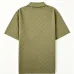 LV Hollow‑Out Jacquard Knit Short‑Sleeve Polo Shirt #A67688
