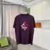 Louis Vuitton T - Shirt With Stylish Geometric Logo And Color - Block Design White/Black/Yellow/Purple #B54248