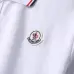 Moncler T-shirts Polo for men Buttons Black/White #B46613