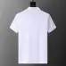 Moncler T-shirts Polo for men zipper Black/White #B46612