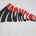 Moncler T-shirts for men 270g Black/White #B53059