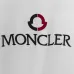 Moncler T-shirts for men  Big Logo Cotton Black/White #B48488