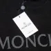 Moncler T-shirts for men Black/White #B47067