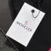 Moncler T-shirts for men Black/White #B47069
