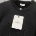 Moncler T-shirts for men Black/White #B47079