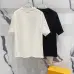 Moncler T-shirts for men Black/White #B47082