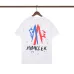 Moncler T-shirts for men Black/White #B49820