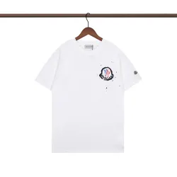 Moncler T-shirts for men Black/White #B49820