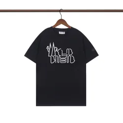 Moncler T-shirts for men Black/White #B49934