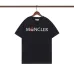 Moncler T-shirts for men Black/White #B51595