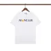 Moncler T-shirts for men Black/White #B51595