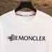 Moncler T-shirts for men Black/White Weight 300g 100% cotton #B52943