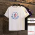 Moncler T-shirts for men Black/White Weight 300g 100% cotton #B52944