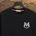Moncler T-shirts for men Black/White Weight 300g 100% cotton #B52945