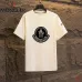Moncler T-shirts for men Black/White Weight 300g 100% cotton #B52946