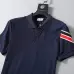 Moncler T-shirts for men Buttons Black/White/Blue #B46615