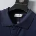 Moncler T-shirts for men Buttons Black/White/Blue #B46615