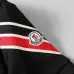 Moncler T-shirts for men Buttons Black/White/Blue #B46615