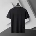 Moncler T-shirts for men Solid Color Black/White/Blue/Orange #B46617