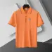 Moncler T-shirts for men Solid Color Black/White/Blue/Orange #B46617