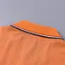 Moncler T-shirts for men Solid Color Black/White/Blue/Orange #B46617