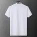 Moncler T-shirts for men collar logo Black/White  #B46614