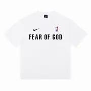 Nike T-Shirts for MEN fear of god Black/White #B47095