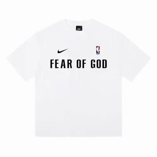 Nike T-Shirts for MEN fear of god Black/White #B47095