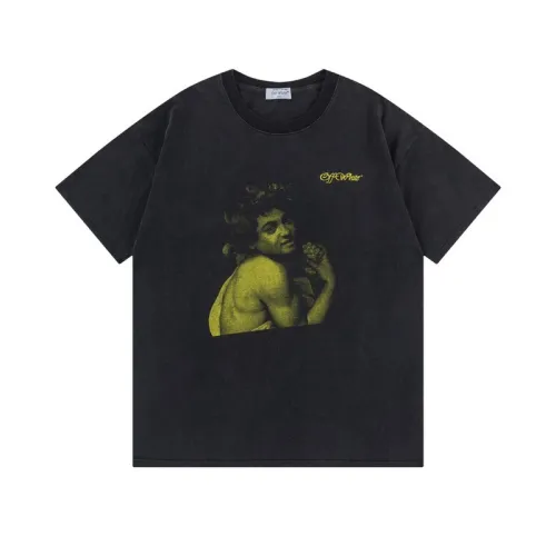 OFF WHITE T-Shirts for MEN Black #B49974
