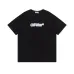 OFF WHITE T-Shirts for MEN Black/White #B49976