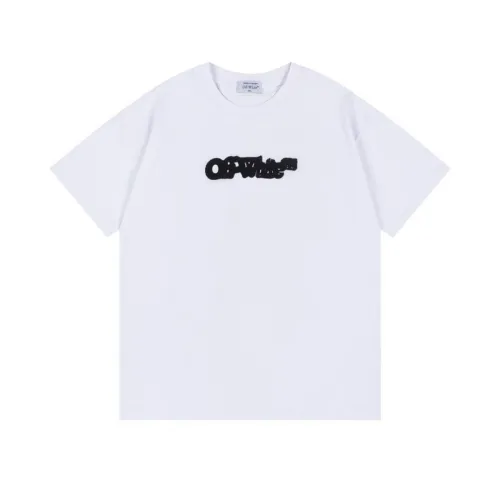 OFF WHITE T-Shirts for MEN Black/White #B49976