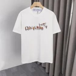 OFF WHITE T-Shirts for MEN Black/White #B52647