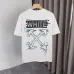 OFF WHITE T-Shirts for MEN Letter logo print 260g Black/White #B53751