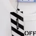 OFF WHITE T-Shirts for MEN Letter logo print 260g Black/White #B53753