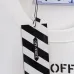 Off-White Logo Stamp Cotton T-Shirt Black/White #B53373