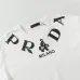 PRADA Short Sleeve Shirts for Men Cotton Milano Black/White #B48887