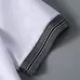 Prada T-Shirts Polo for Men zipper Black/White #B46639