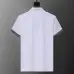 Prada T-Shirts Polo for Men zipper Black/White #B46639
