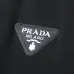 Prada T-Shirts Polo for Men zipper Black/White #B46639