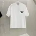 Prada T-Shirts for Men Black/White #B46401