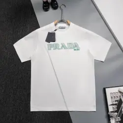 Prada T-Shirts for Men Black/White #B47137
