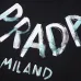 Prada T-Shirts for Men Black/White #B49250